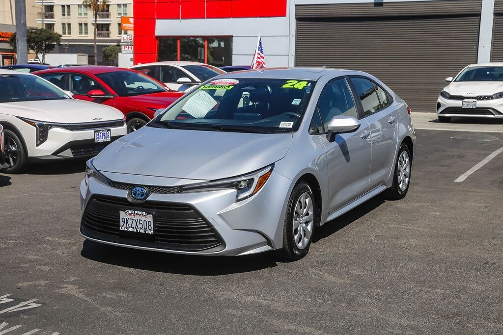 Used 2024 Toyota Corolla Hybrid LE Sedan
