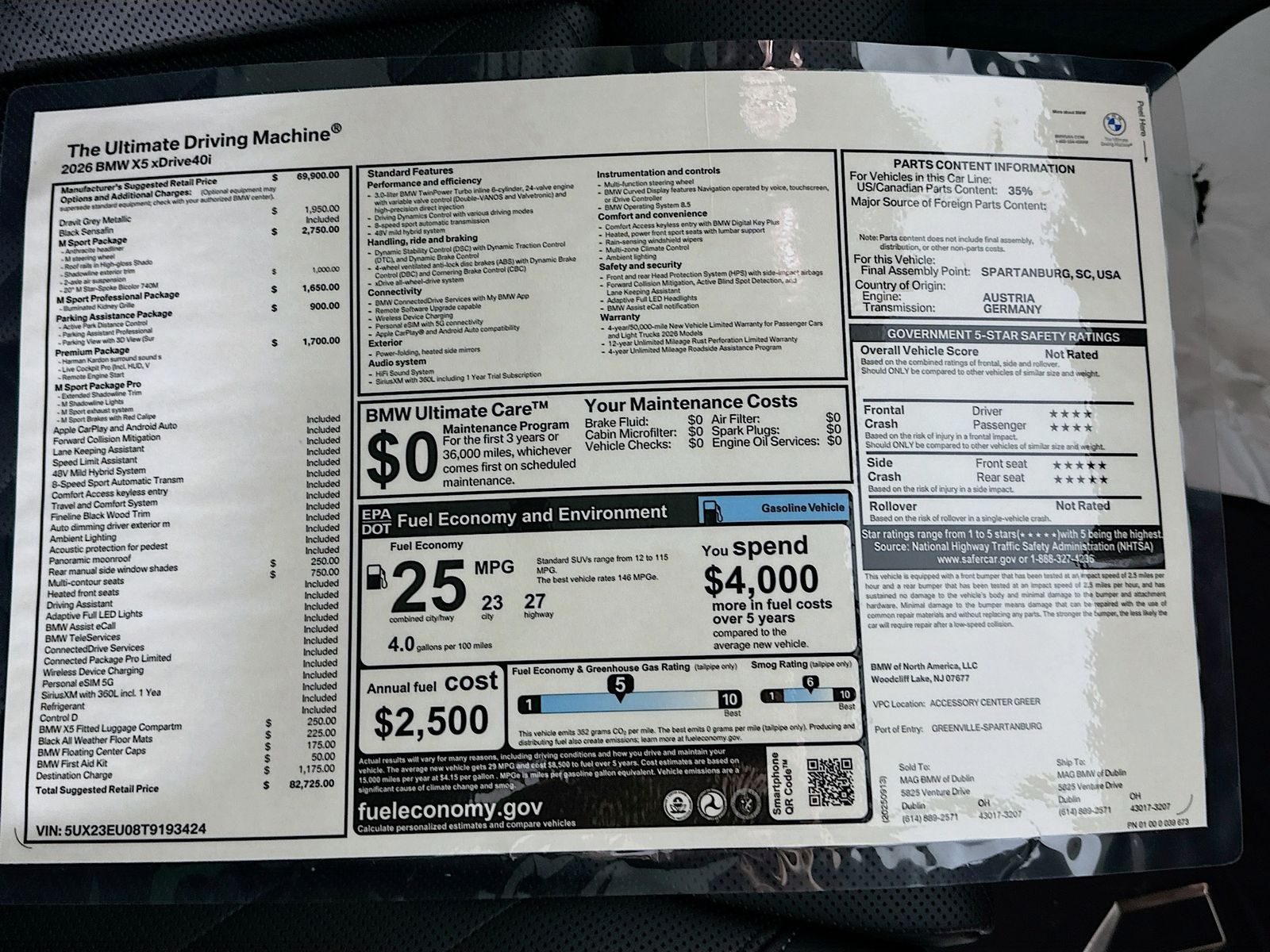 2026 BMW X5 40i - Photo 49