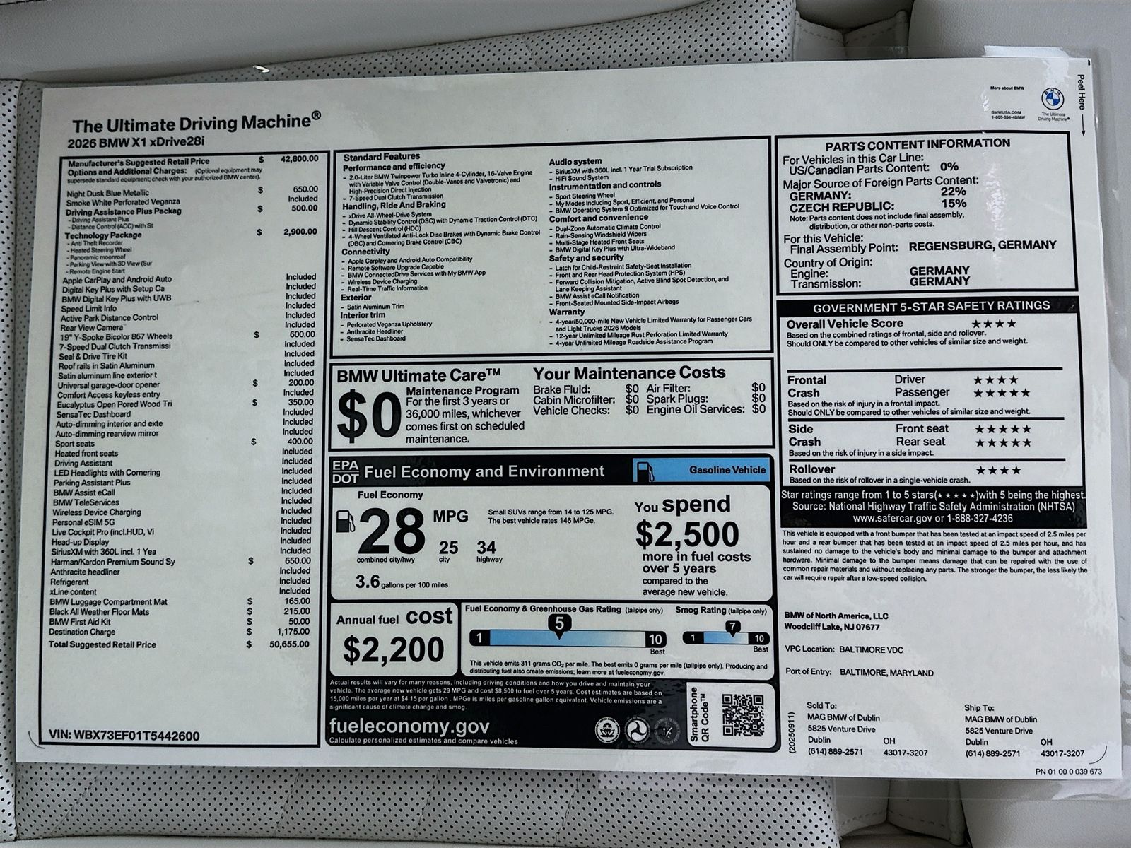 2026 BMW X1 28i - Photo 47