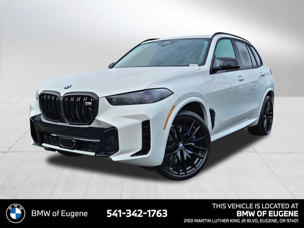 New 2025 BMW X5 For Sale at BMW of Eugene VIN 5UX33EU03R9V25931