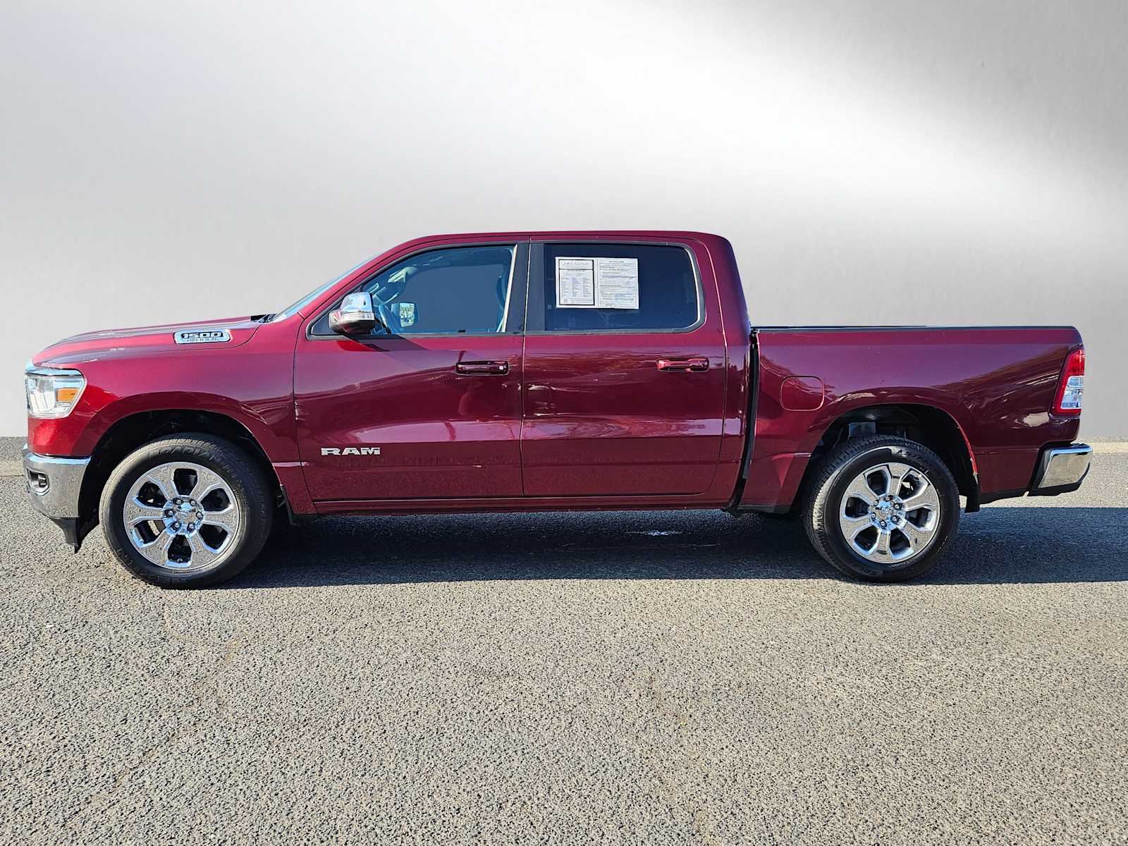 Used 2021 RAM Ram 1500 Big Horn with VIN 1C6SRFFT5MN594653 for sale in Eugene, OR