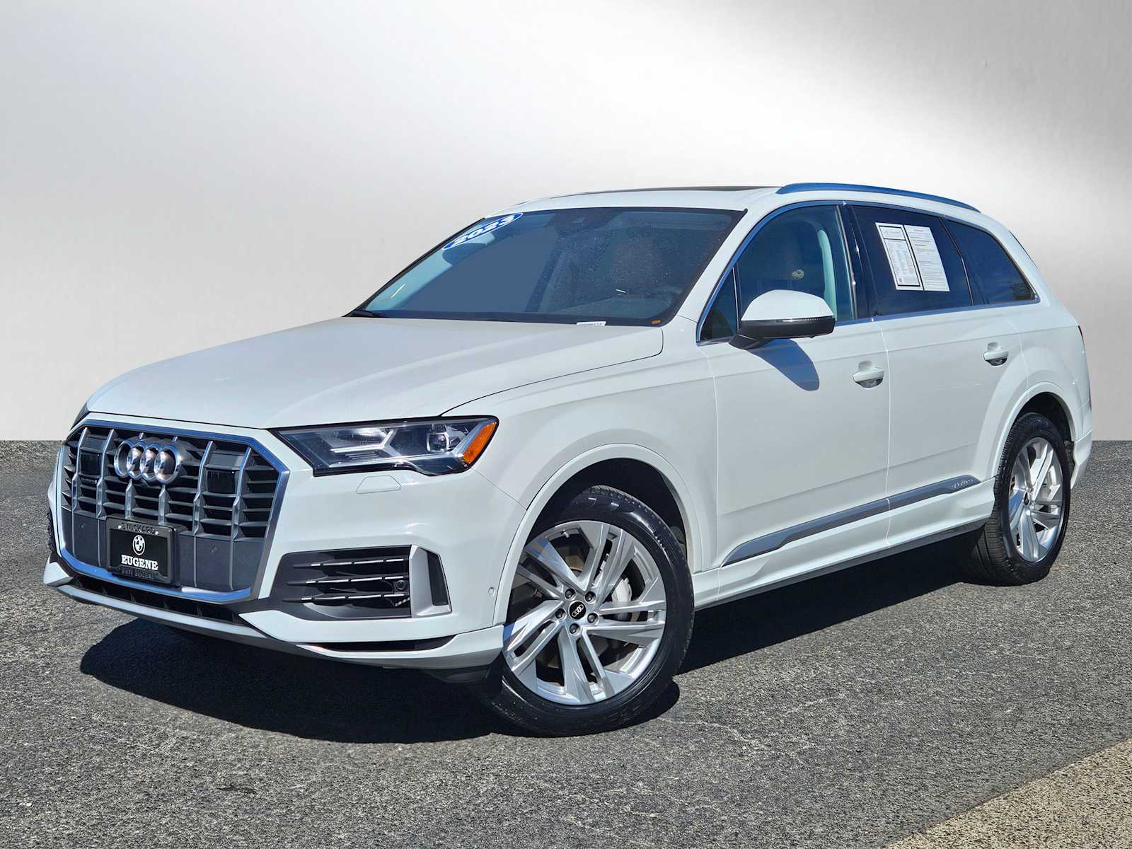 Used 2023 Audi Q7 Premium Plus with VIN WA1LXBF7XPD009617 for sale in Eugene, OR