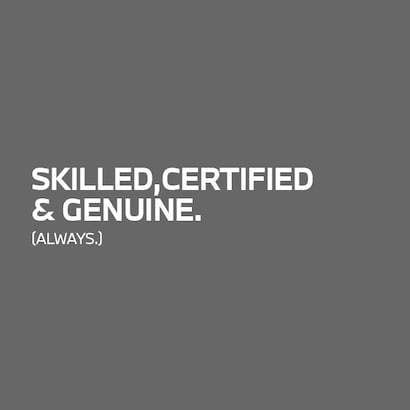 Skilled, Certified & Genuine
