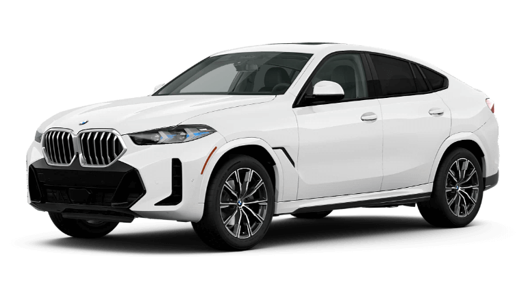 2025 BMW X6 xDrive40i Exterior - Alpine White