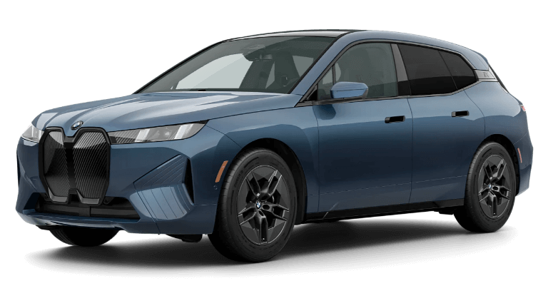 2026 BMW iX xDrive60 Exterior - Arctic Race Blue Metallic