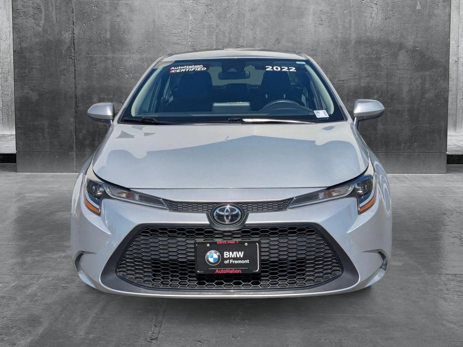 Used 2022 Toyota Corolla LE with VIN 5YFEPMAE2NP332506 for sale in Fremont, CA