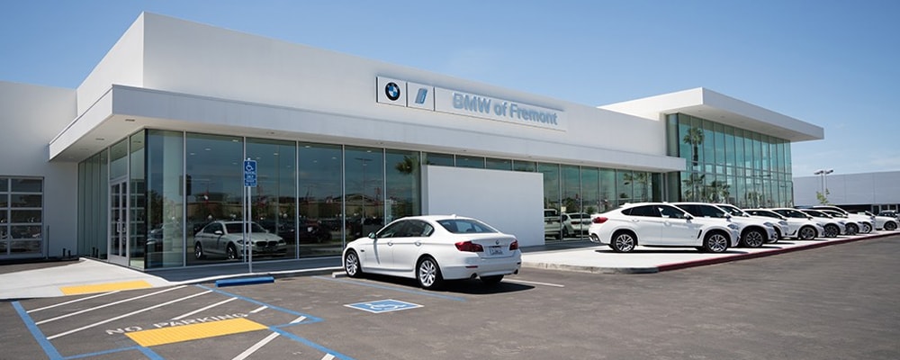 Exterior view of BMW of Fremont serving San Jose