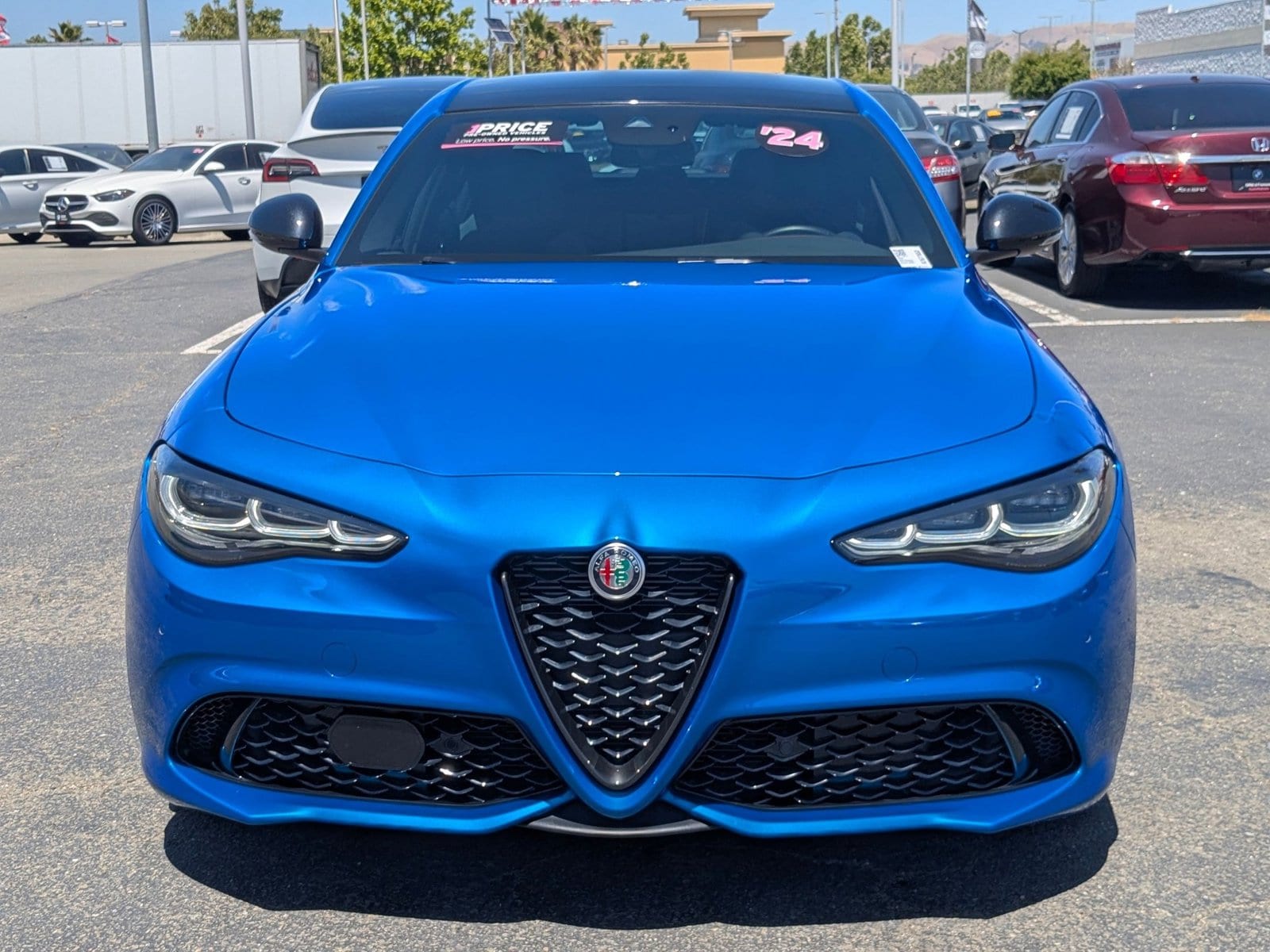 Used 2024 Alfa Romeo Giulia Competizione with VIN ZARFANBN9R7677653 for sale in Fremont, CA