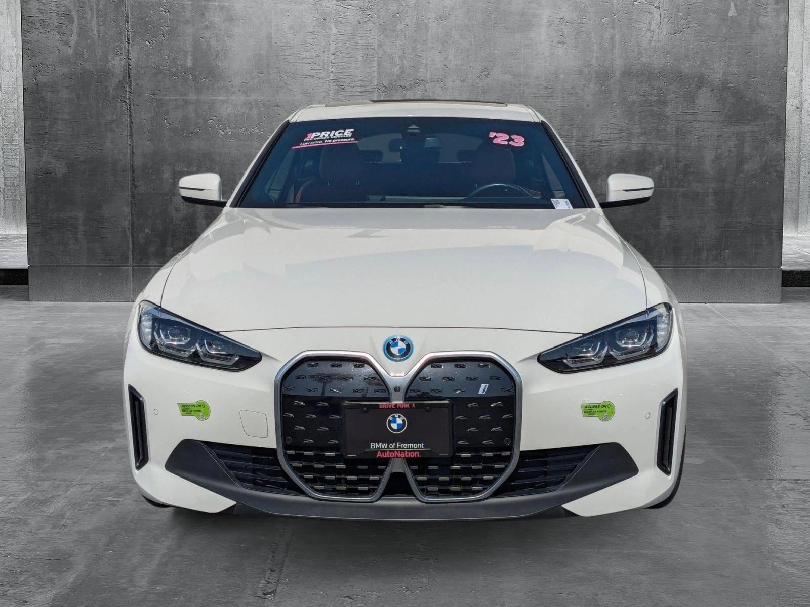 Used 2023 BMW i4 Base with VIN WBY43AW06PFP70294 for sale in Fremont, CA