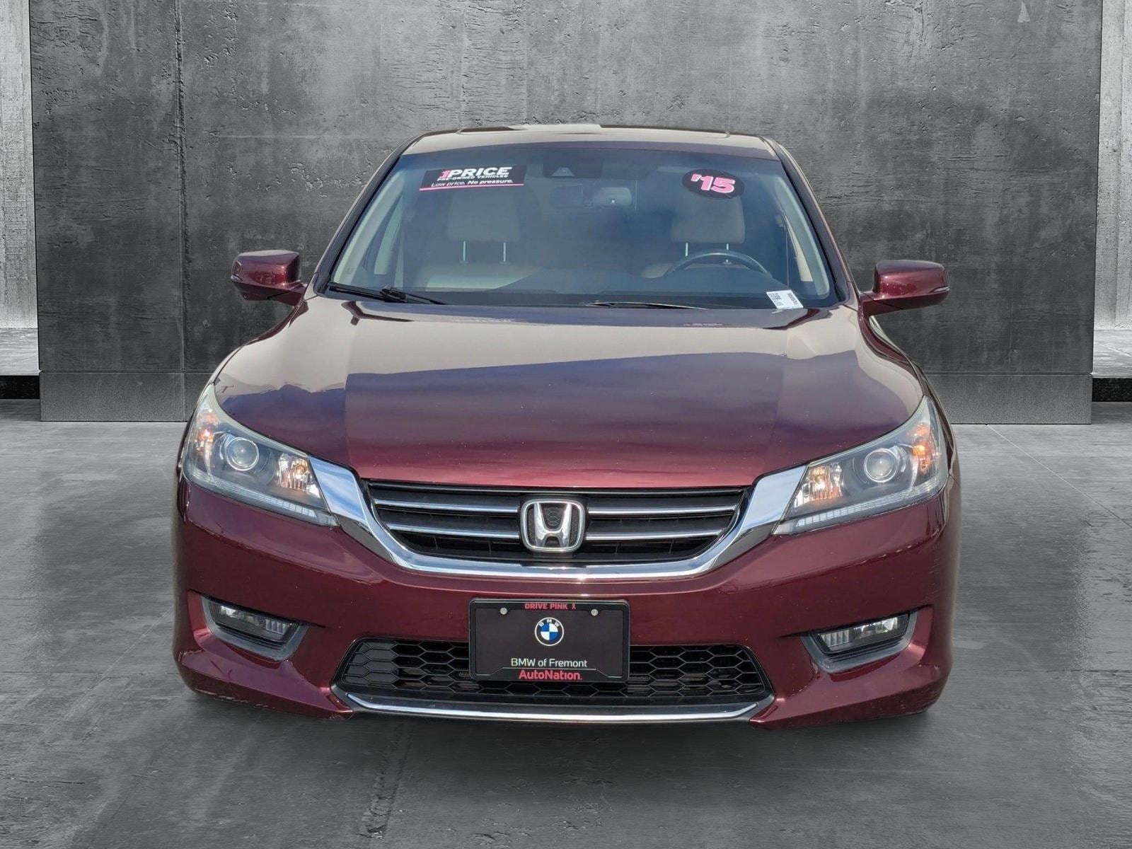 Used 2015 Honda Accord EX-L with VIN 1HGCR2F85FA200906 for sale in Fremont, CA