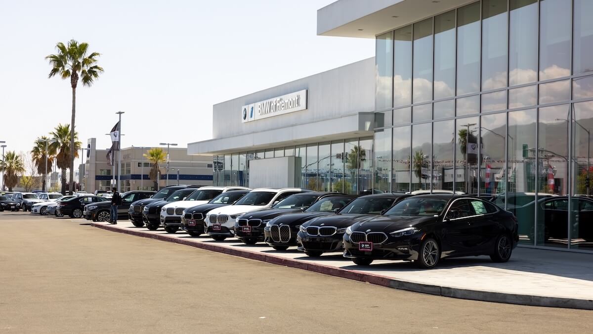 Exterior view of BMW of Fremont
