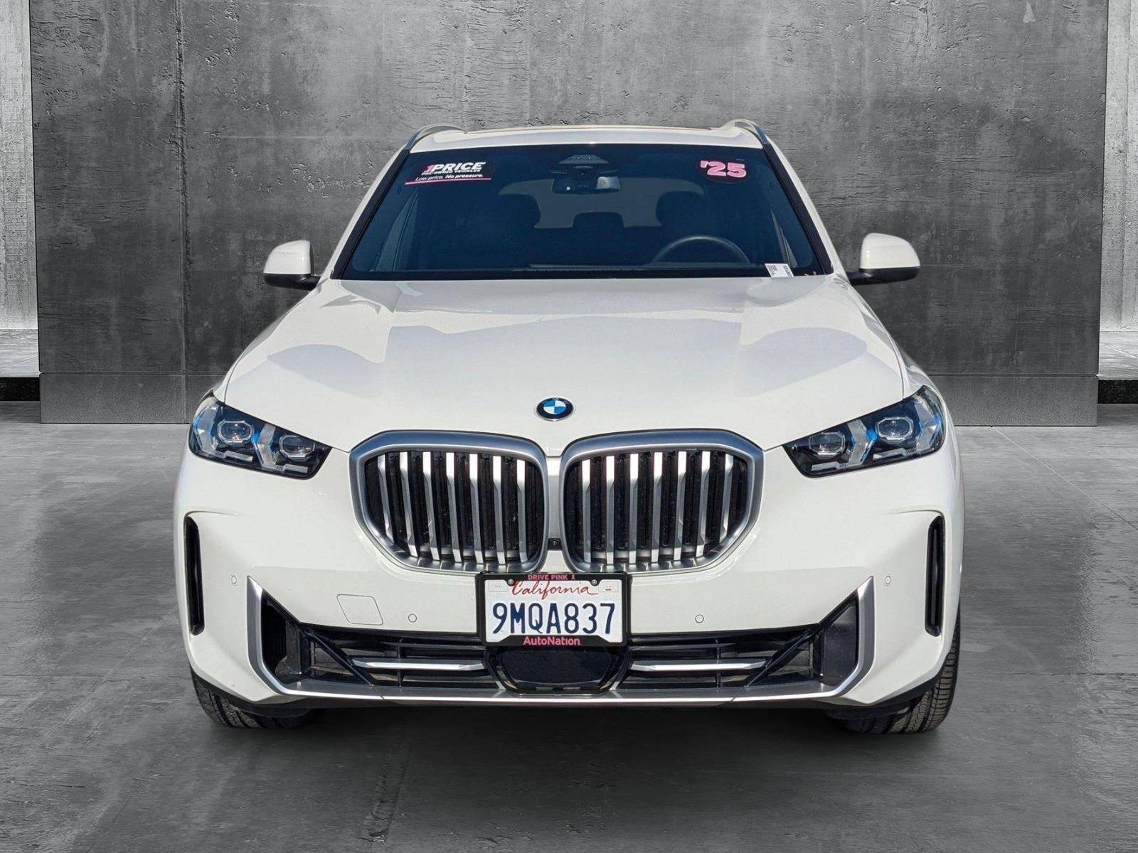Used 2025 BMW X5 40i with VIN 5UX23EU0XS9W31326 for sale in Fremont, CA