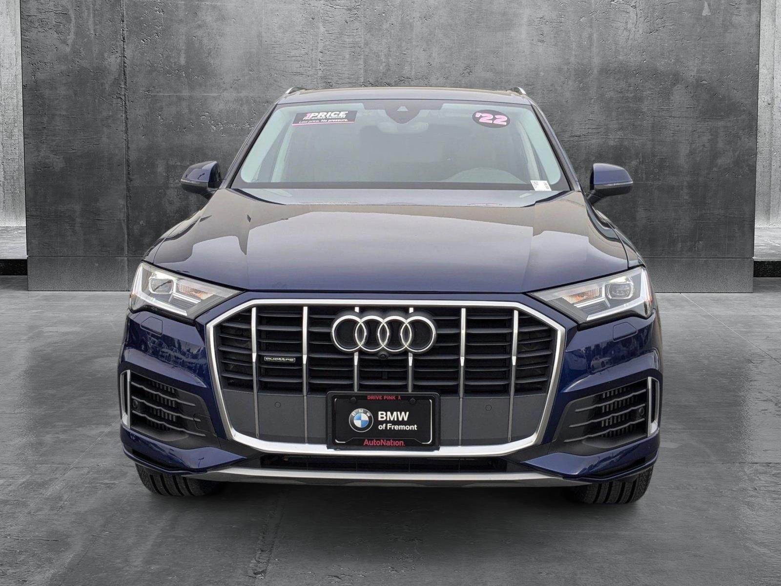 Used 2022 Audi Q7 Premium with VIN WA1AXBF78ND013041 for sale in Fremont, CA