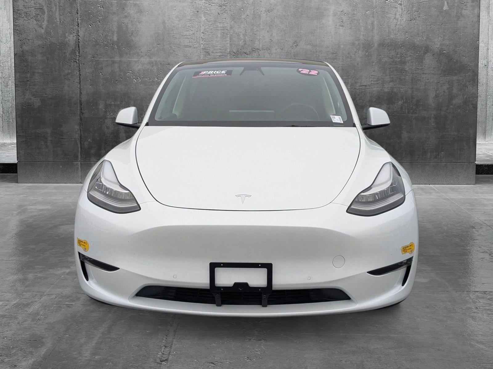 Used 2022 Tesla Model Y Long Range with VIN 7SAYGDEE3NF344556 for sale in Fremont, CA
