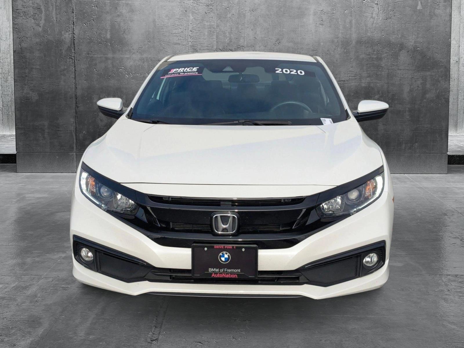 Used 2020 Honda Civic Sport with VIN 2HGFC4B87LH300373 for sale in Fremont, CA