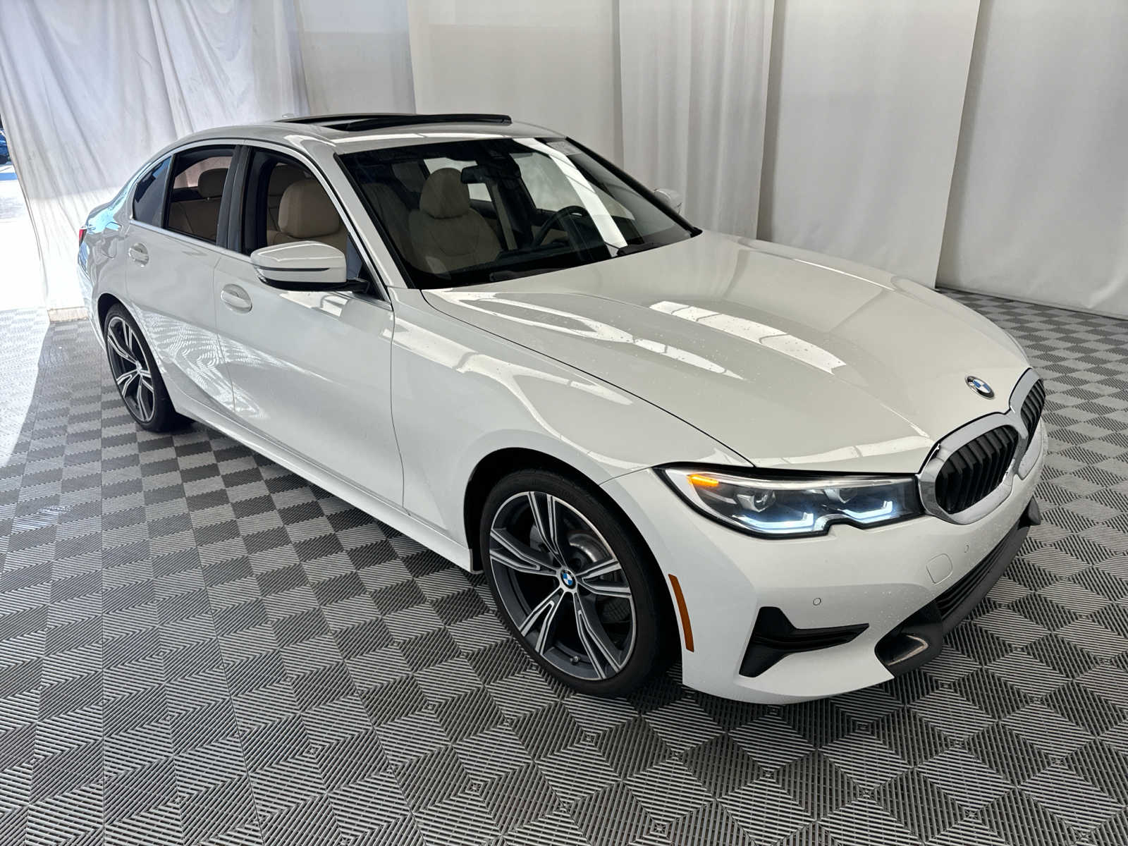 Certified 2021 BMW 3 Series 330i with VIN 3MW5R1J01M8C10583 for sale in Greensboro, NC