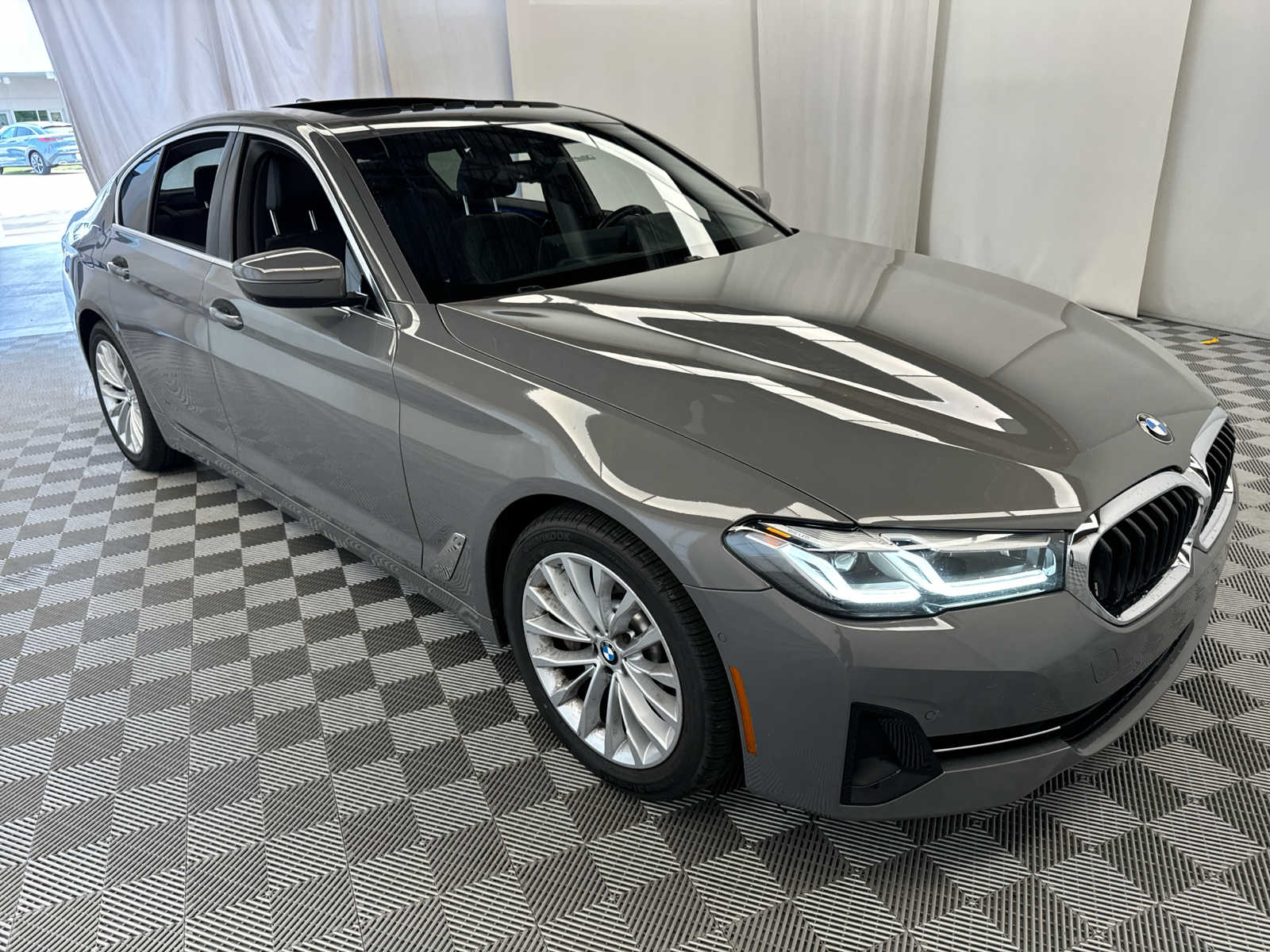 Certified 2021 BMW 5 Series 530i with VIN WBA53BH03MWX20681 for sale in Greensboro, NC