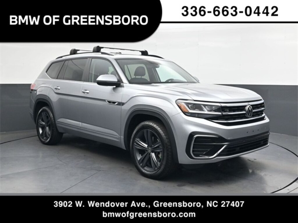 Used 2021 Volkswagen Atlas 3.6L V6 SE w/Technology R-Line 4MOTION SUV