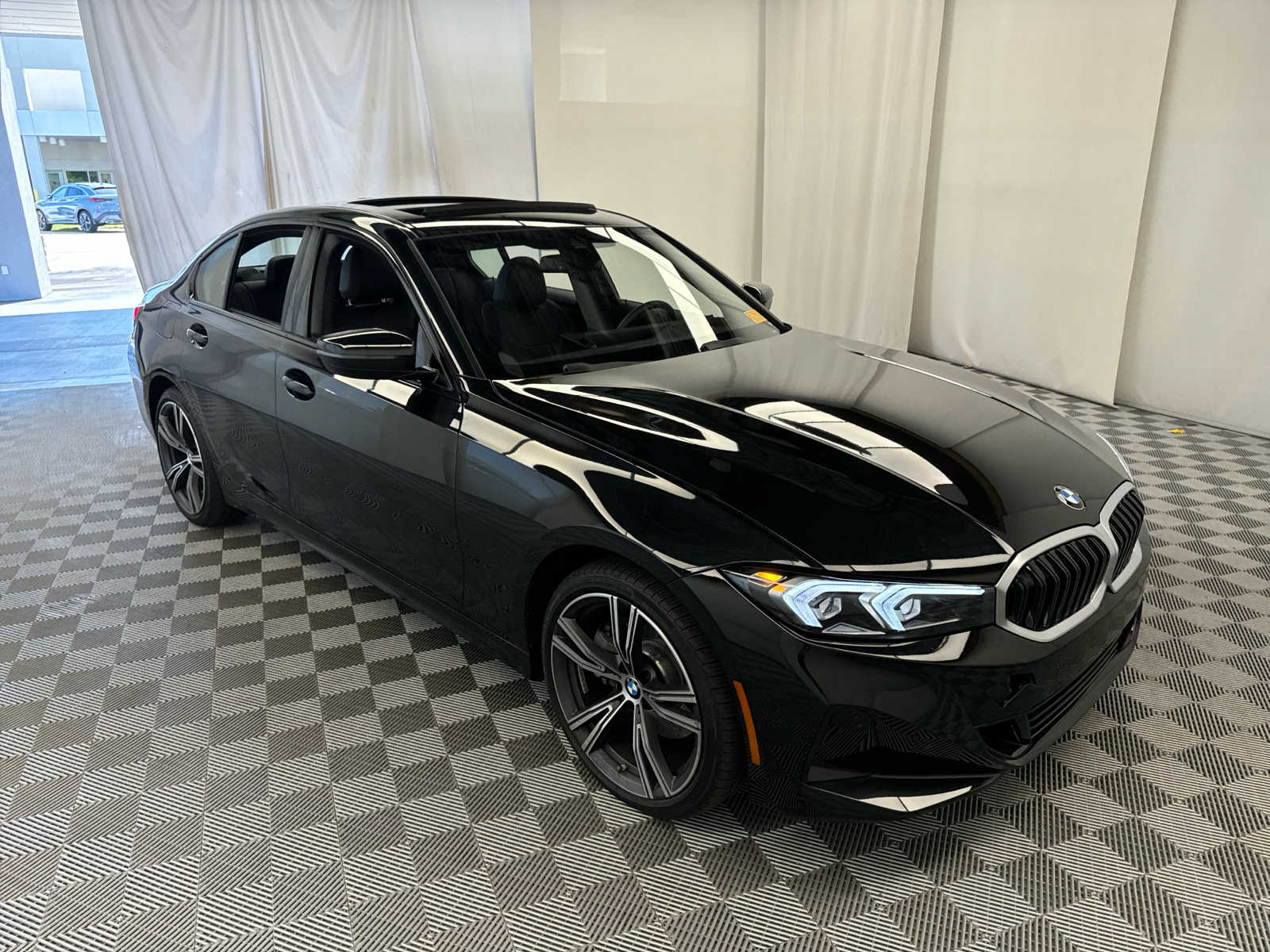 Certified 2023 BMW 3 Series 330i with VIN 3MW69FF08P8D21307 for sale in Greensboro, NC