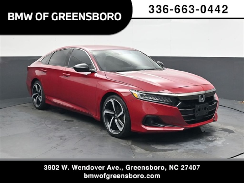 Used 2021 Honda Accord Sport 1.5T Sedan