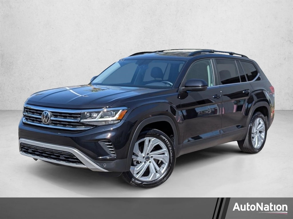 Used 2021 Volkswagen Atlas 3.6L V6 SE w/Technology 4MOTION SUV