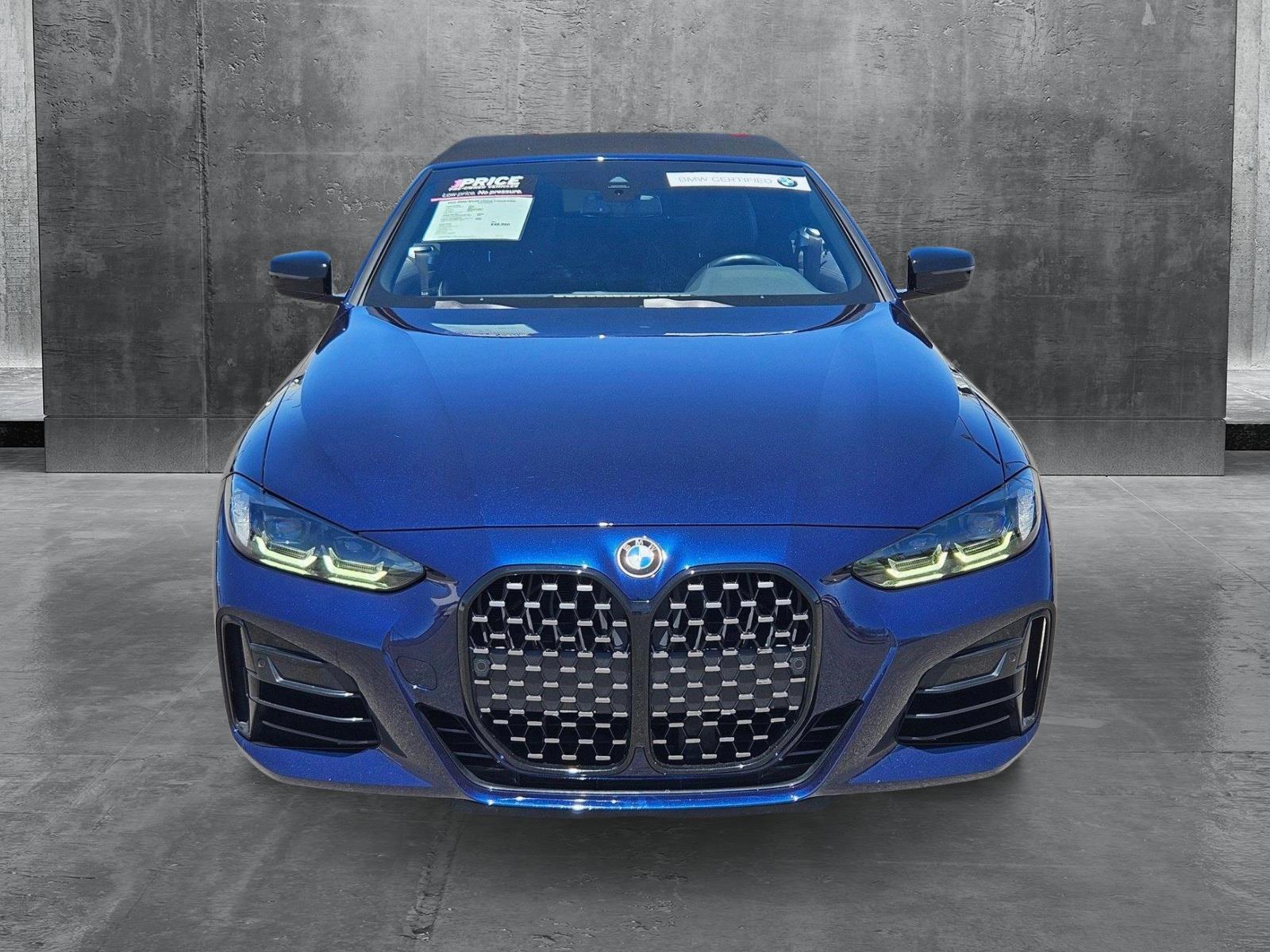 Certified 2022 BMW 4 Series M440i with VIN WBA63AT01NCK37876 for sale in Henderson, NV