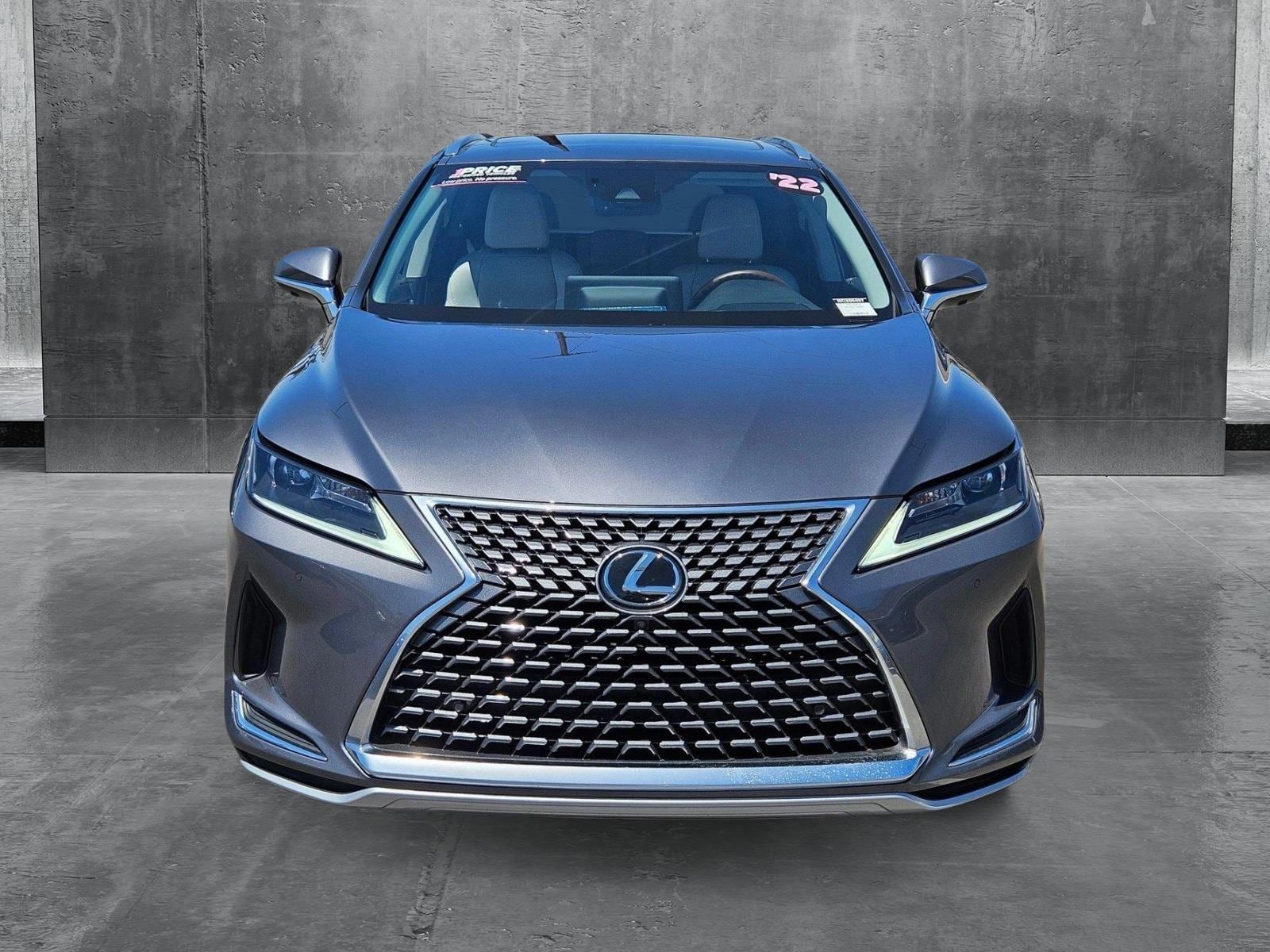 Used 2022 Lexus RX 350 with VIN 2T2HZMAA8NC256497 for sale in Henderson, NV