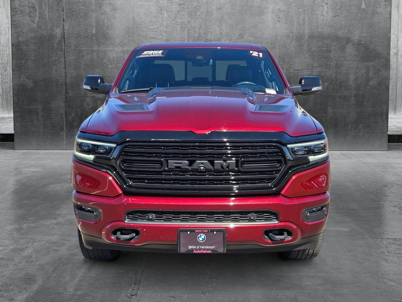 Used 2021 RAM Ram 1500 Pickup Limited with VIN 1C6SRFHM8MN519497 for sale in Henderson, NV