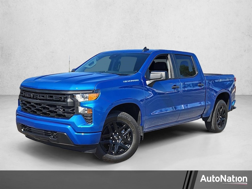 Used 2024 Chevrolet Silverado 1500 Custom Truck Crew Cab
