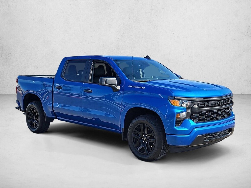 Used 2024 Chevrolet Silverado 1500 Custom Truck Crew Cab