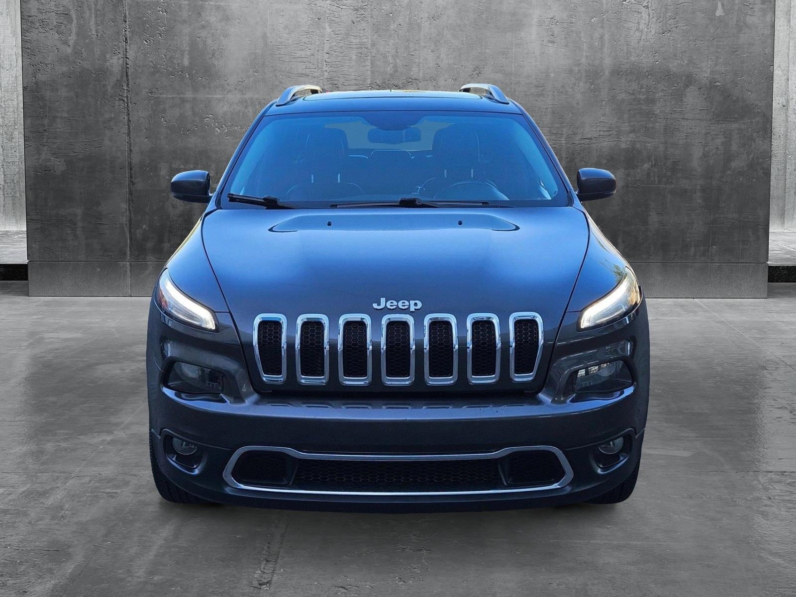 Used 2017 Jeep Cherokee Limited with VIN 1C4PJMDS5HW600228 for sale in Henderson, NV