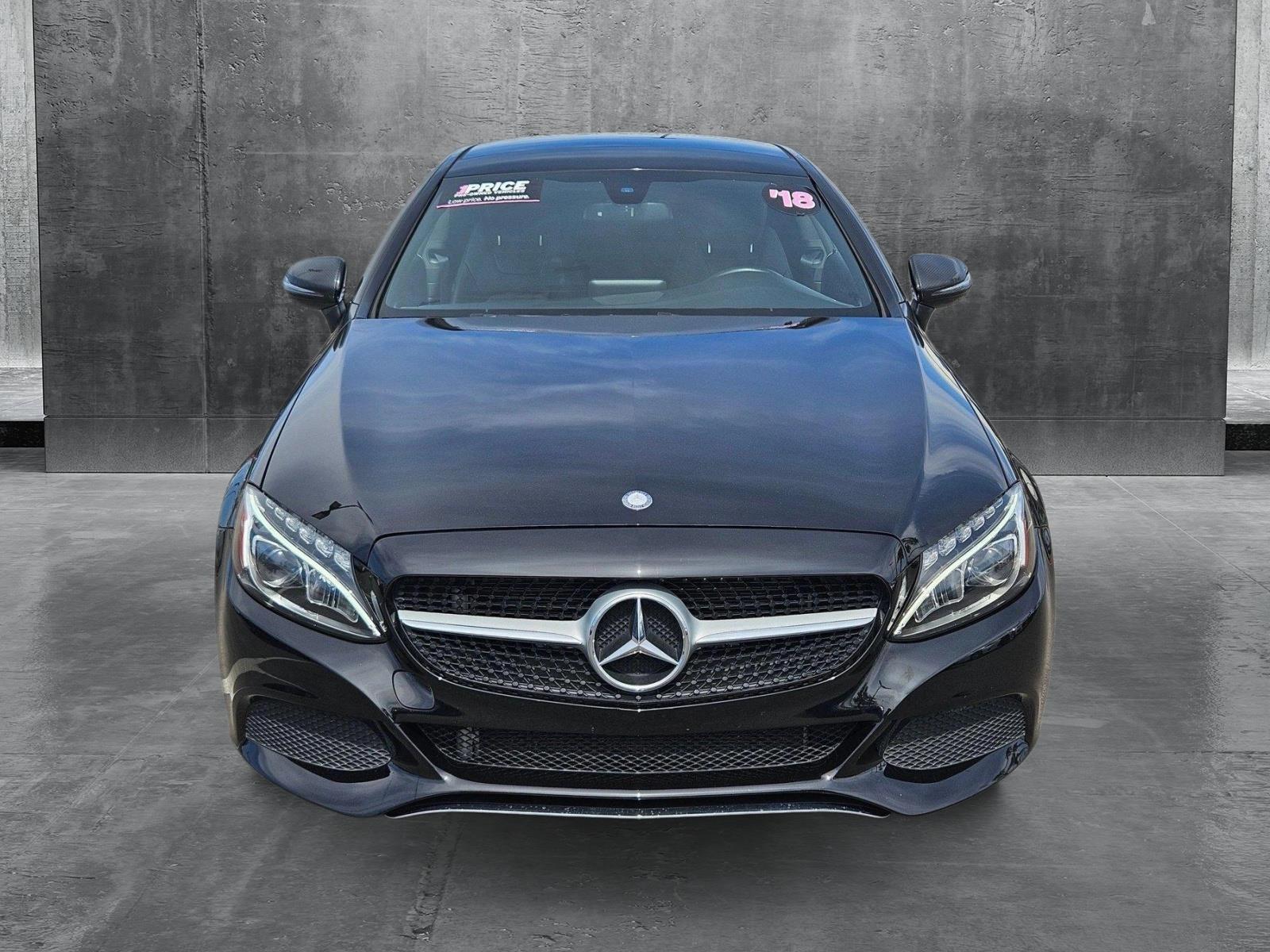 Used 2018 Mercedes-Benz C-Class Coupe C300 with VIN WDDWJ4JB2JF708298 for sale in Henderson, NV
