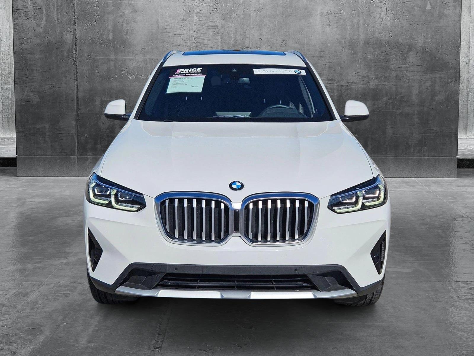 Certified 2022 BMW X3 30i with VIN 5UX53DP05N9J91037 for sale in Henderson, NV