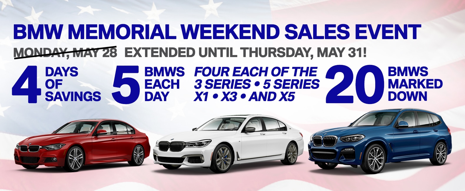 BMW MEMORIAL WEEKEND SALES EVENT! BMW of Honolulu