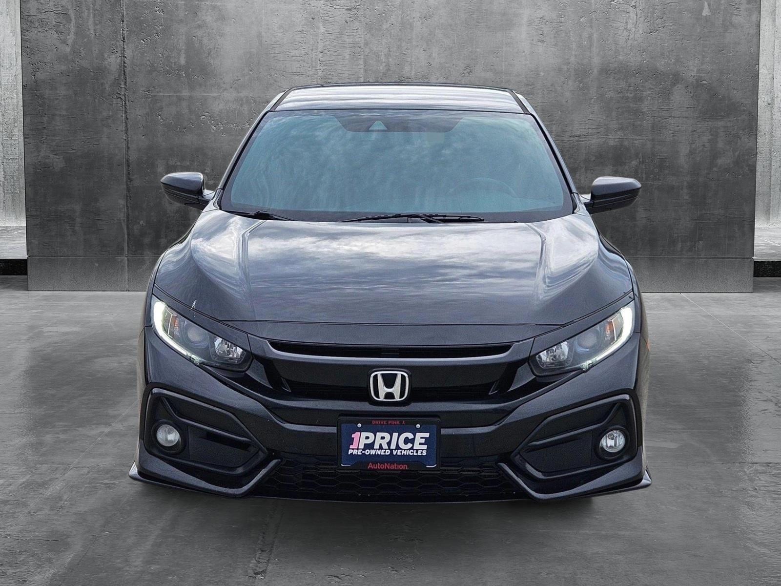 Used 2021 Honda Civic Hatchback Sport with VIN SHHFK7H49MU210381 for sale in Houston, TX
