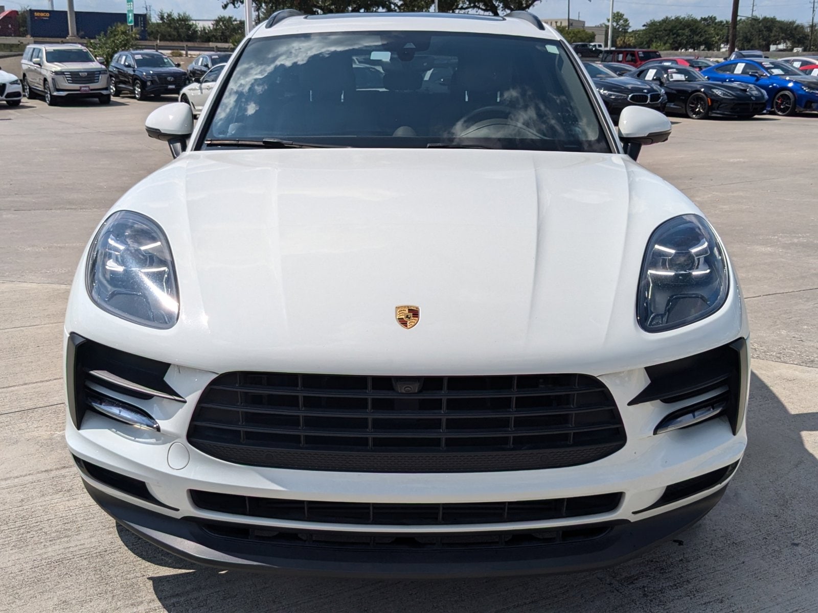 Used 2021 Porsche Macan Base with VIN WP1AA2A53MLB07490 for sale in Houston, TX