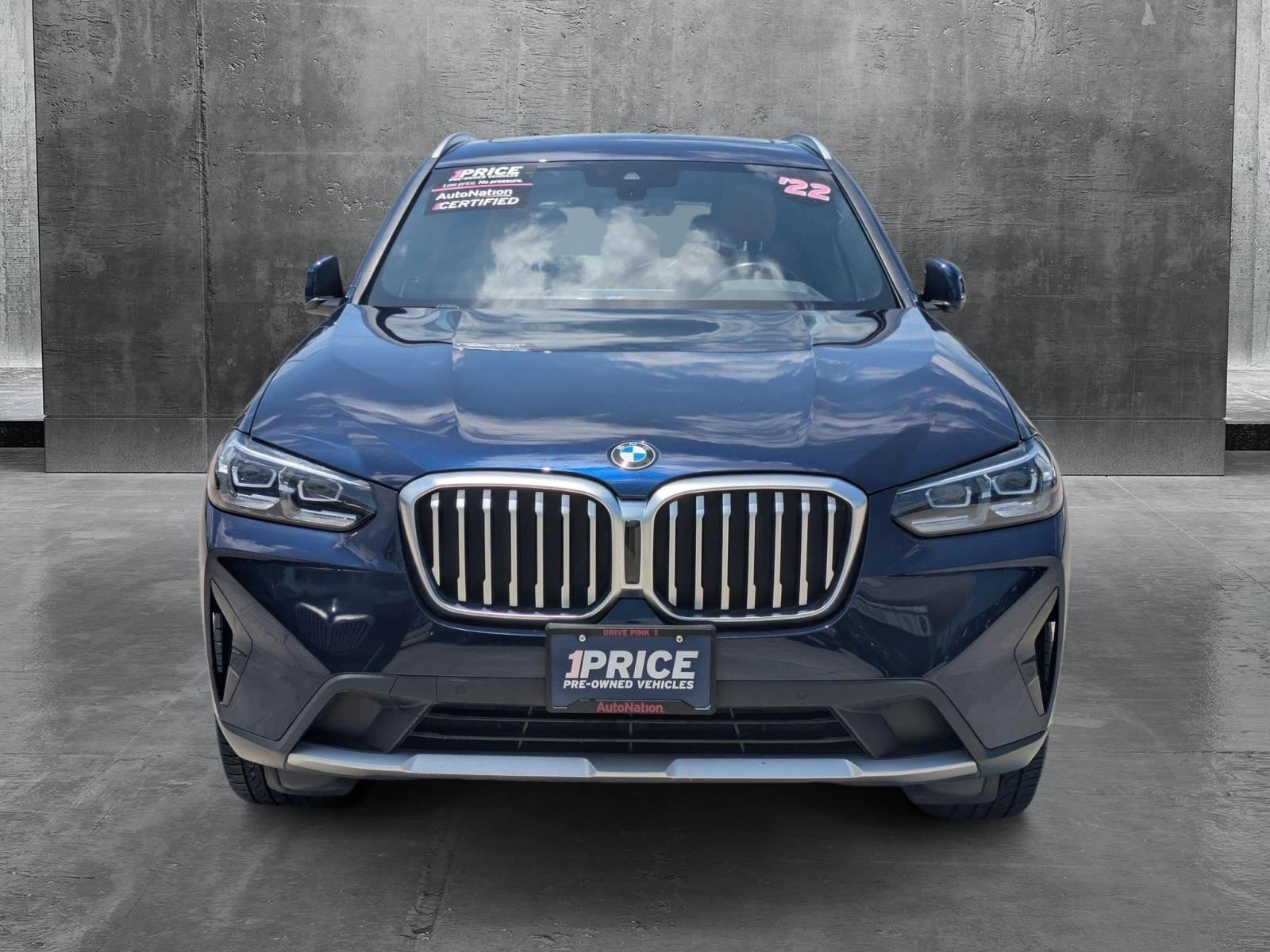 Used 2022 BMW X3 30i with VIN 5UX53DP09N9J74953 for sale in Houston, TX