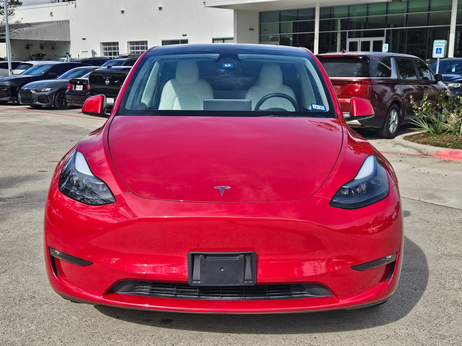 Used 2023 Tesla Model Y Long Range with VIN 7SAYGDEE1PF620350 for sale in The Woodlands, TX