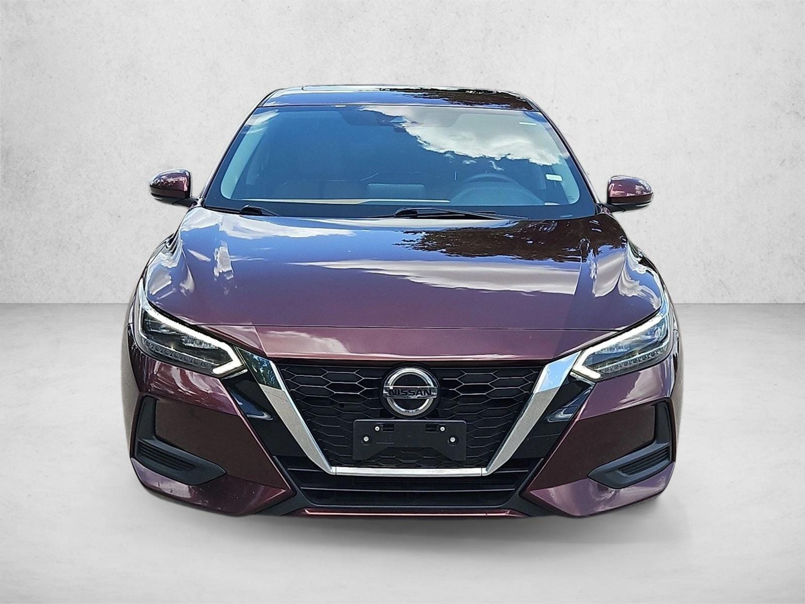Used 2020 Nissan Sentra SV with VIN 3N1AB8CV8LY255867 for sale in The Woodlands, TX