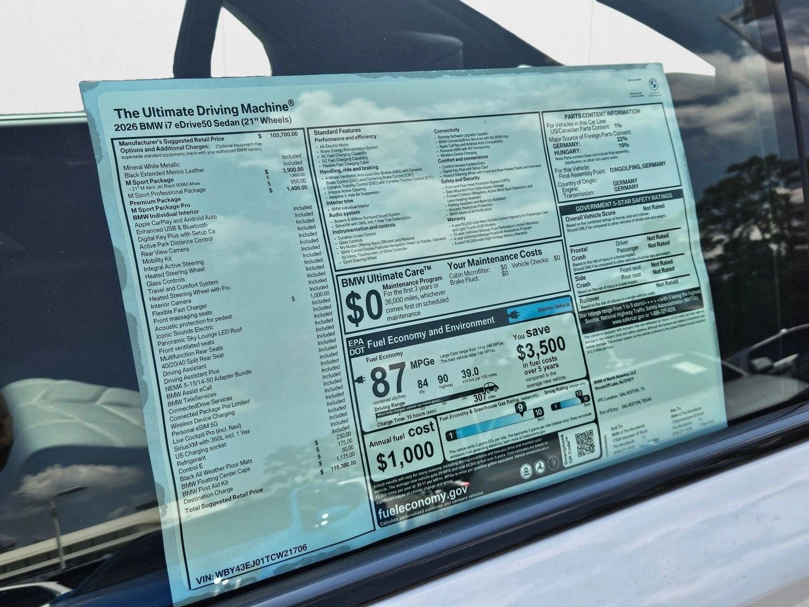 2026 BMW i7 50 - Photo 23