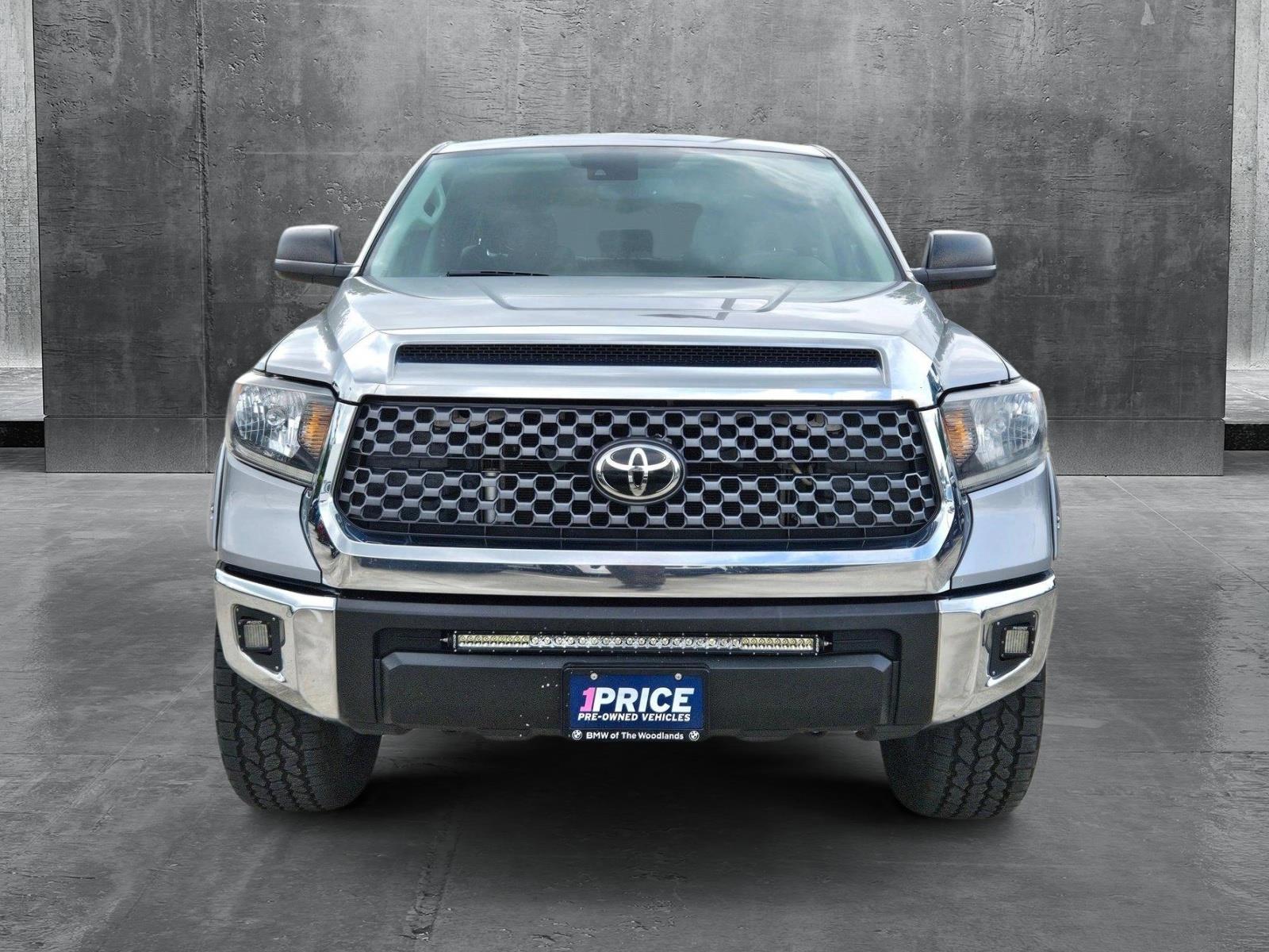 Used 2021 Toyota Tundra SR5 with VIN 5TFEY5F10MX272654 for sale in The Woodlands, TX