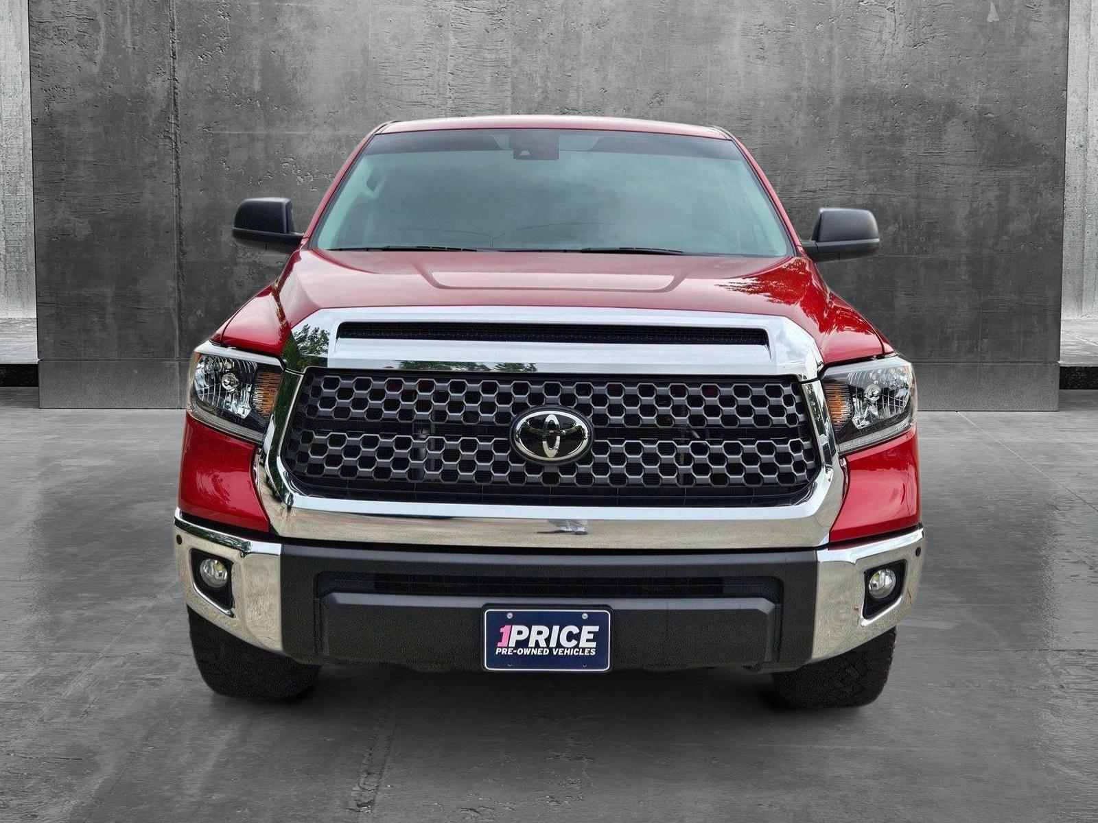 Used 2021 Toyota Tundra SR5 with VIN 5TFEY5F15MX283360 for sale in The Woodlands, TX