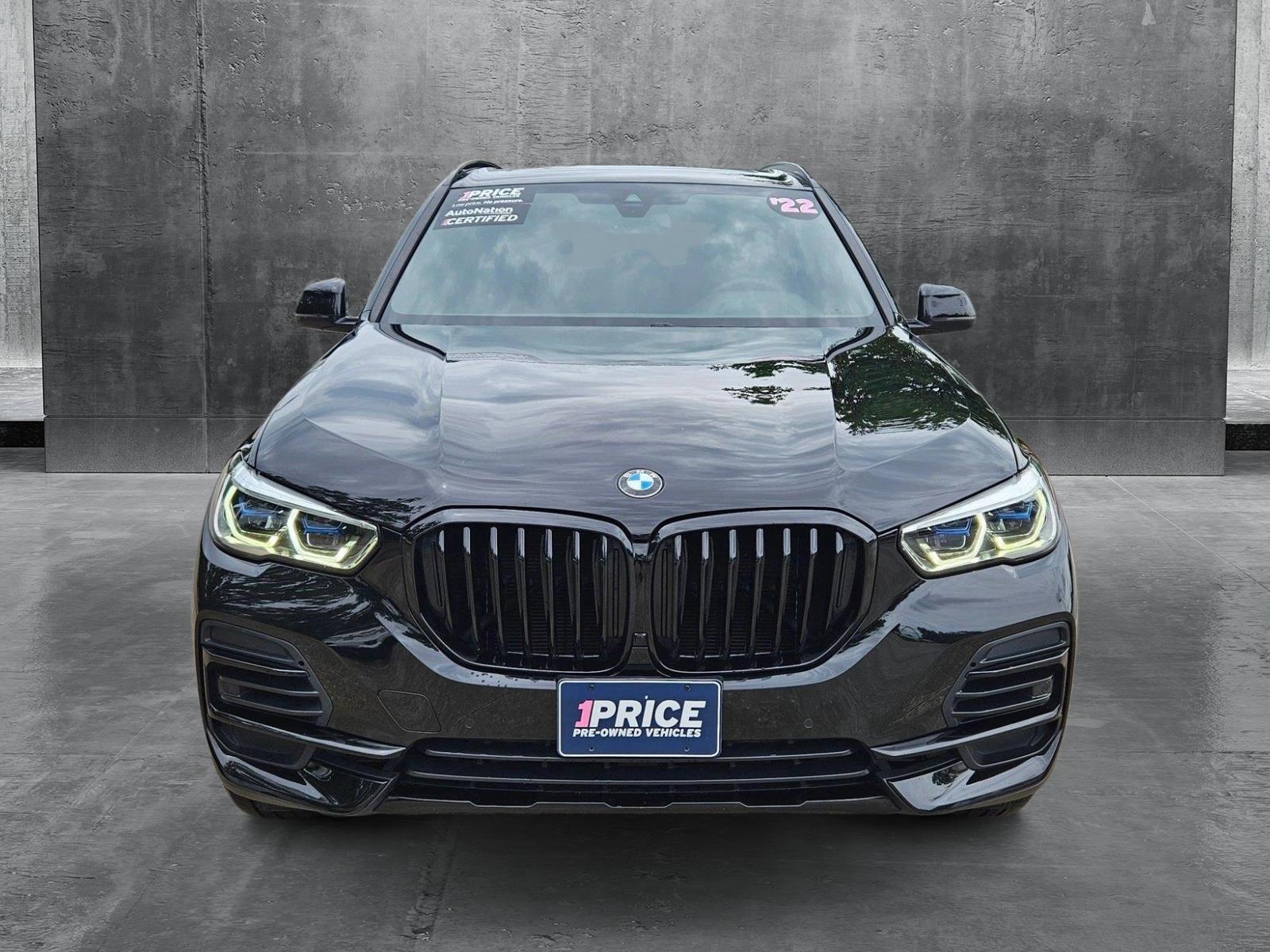 Used 2022 BMW X5 40i with VIN 5UXCR4C06N9M72548 for sale in The Woodlands, TX