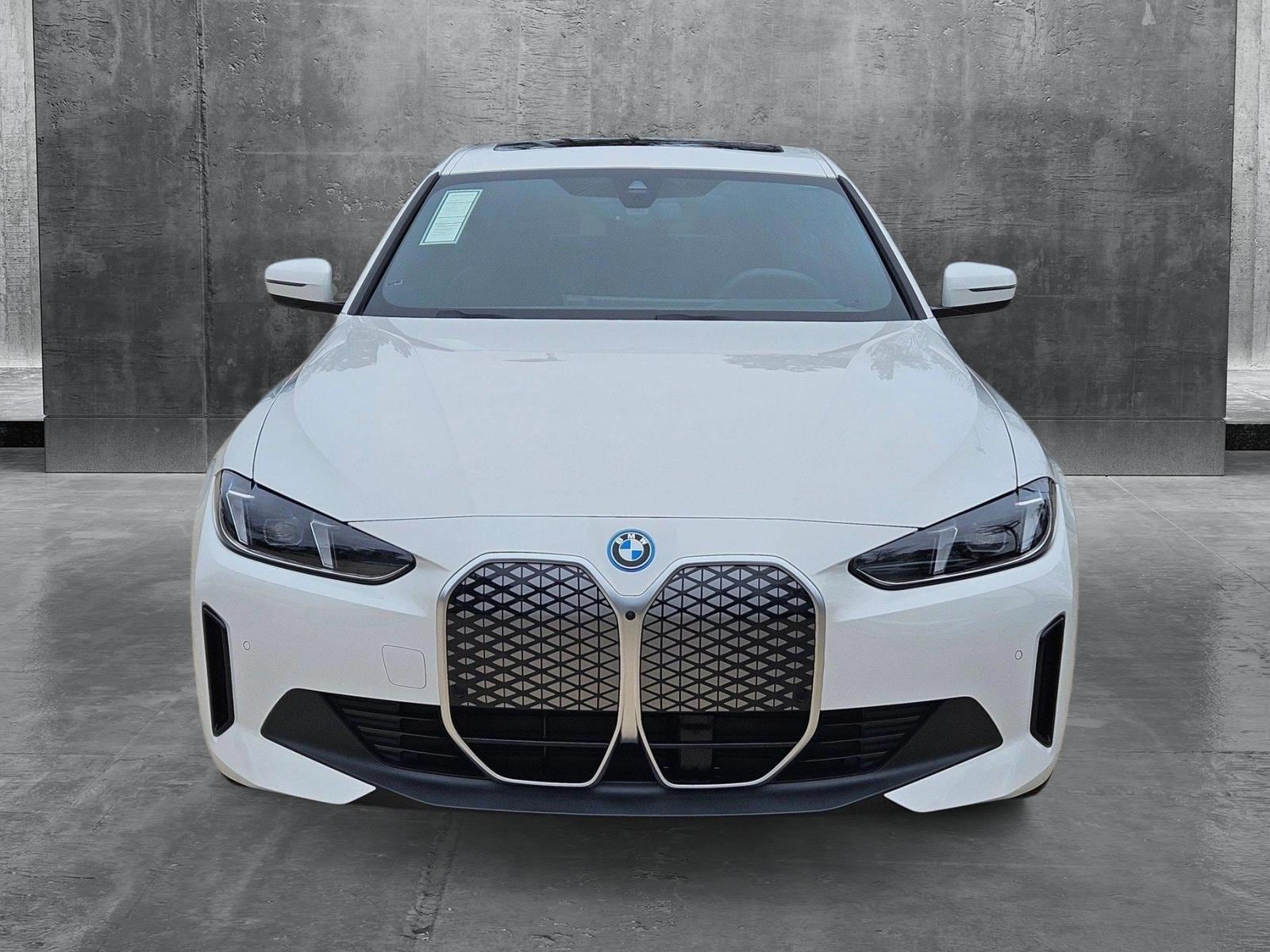 Used 2025 BMW i4 Base with VIN WBY23HD04SFU55103 for sale in The Woodlands, TX