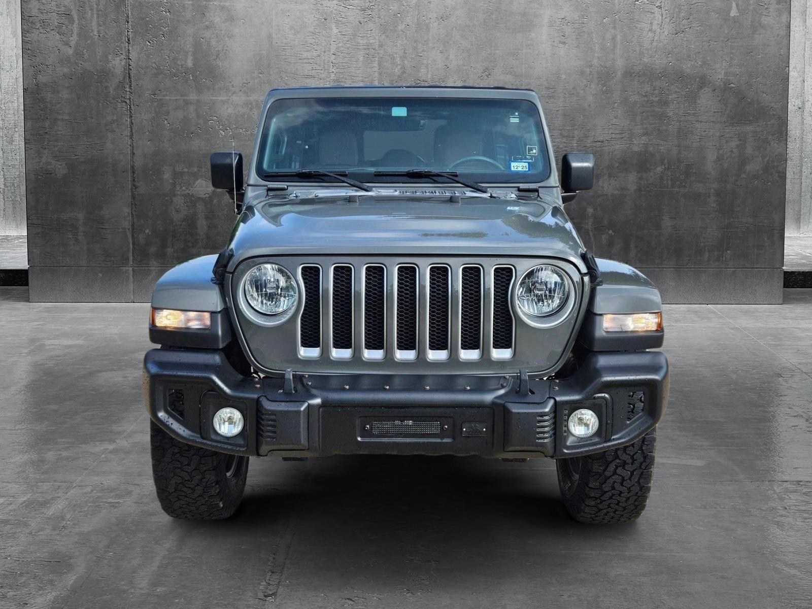 Used 2018 Jeep All-New Wrangler Unlimited Sahara with VIN 1C4HJXEG4JW327014 for sale in The Woodlands, TX