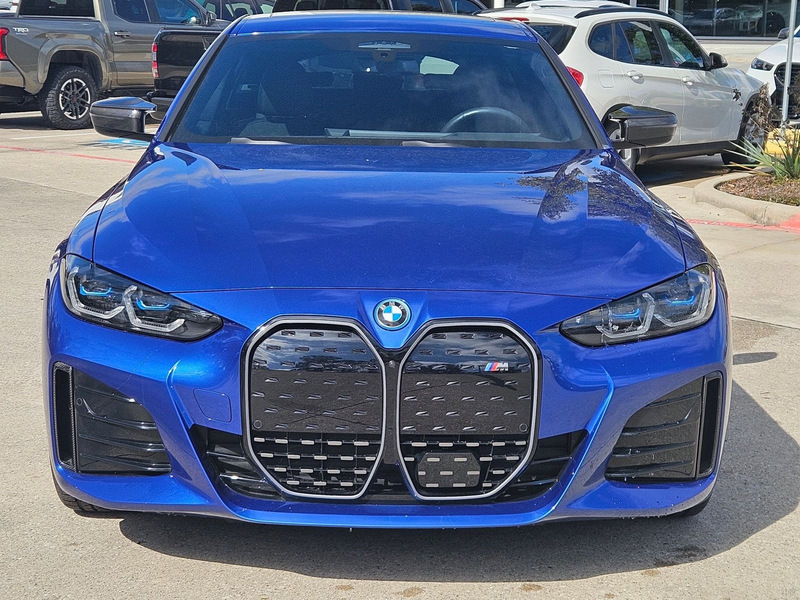 Used 2023 BMW i4 M50 with VIN WBY33AW09PFR19941 for sale in The Woodlands, TX
