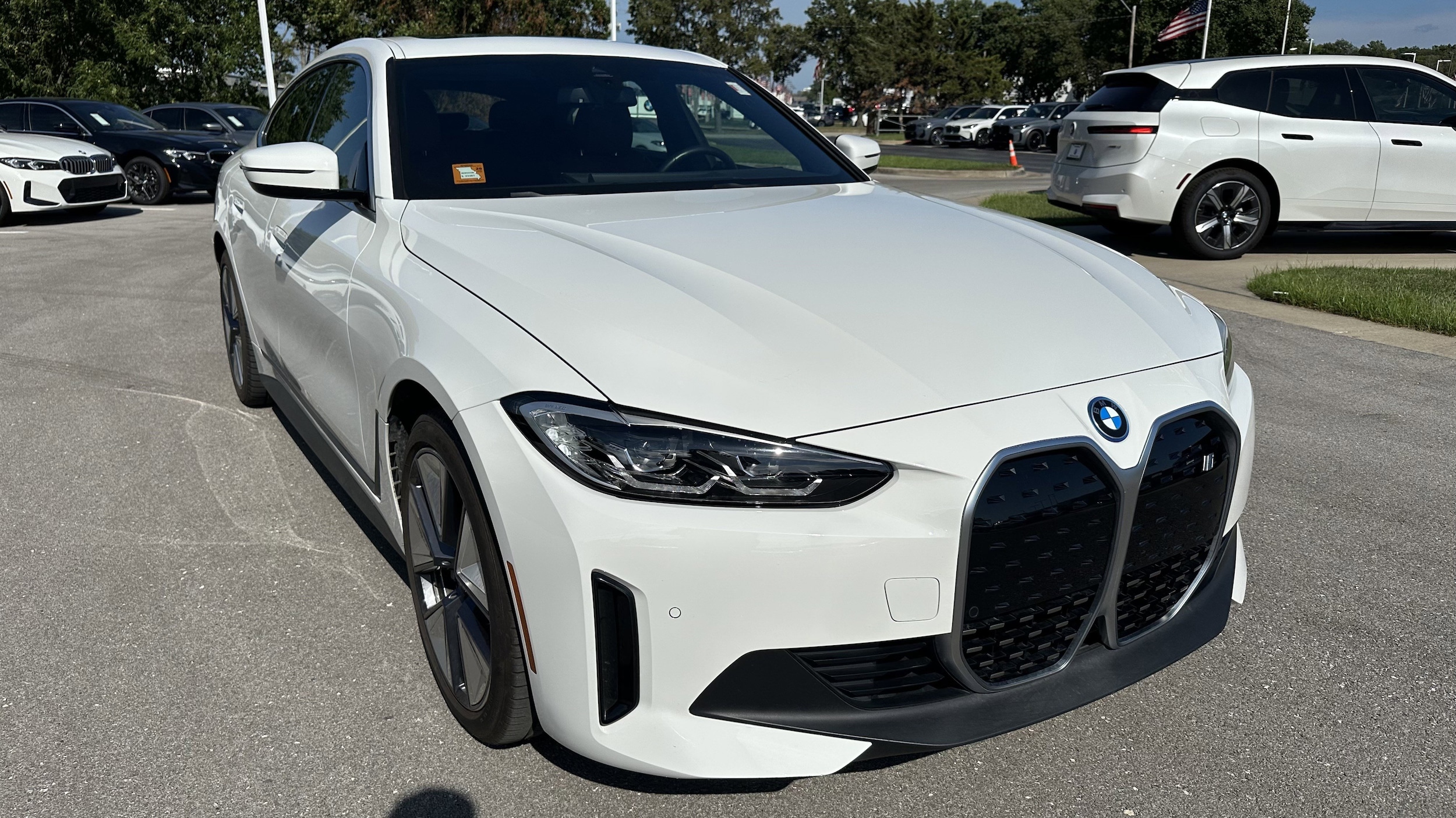 Certified 2023 BMW i4 Base with VIN WBY43AW04PFP50884 for sale in Kansas City