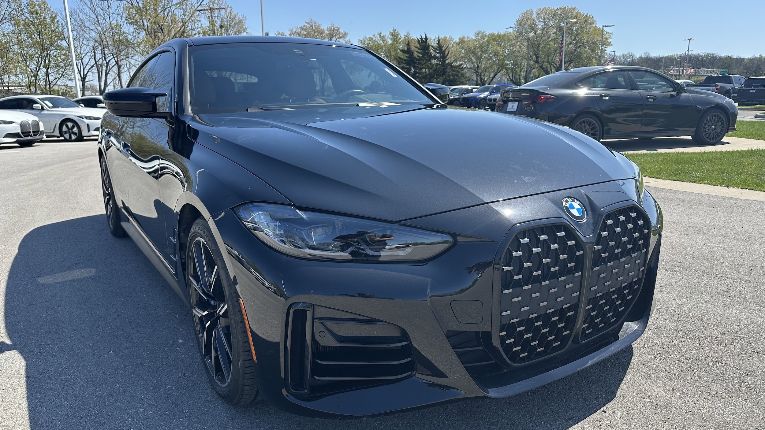Certified 2022 BMW 4 Series M440i with VIN WBA13AW09NFM73633 for sale in Kansas City