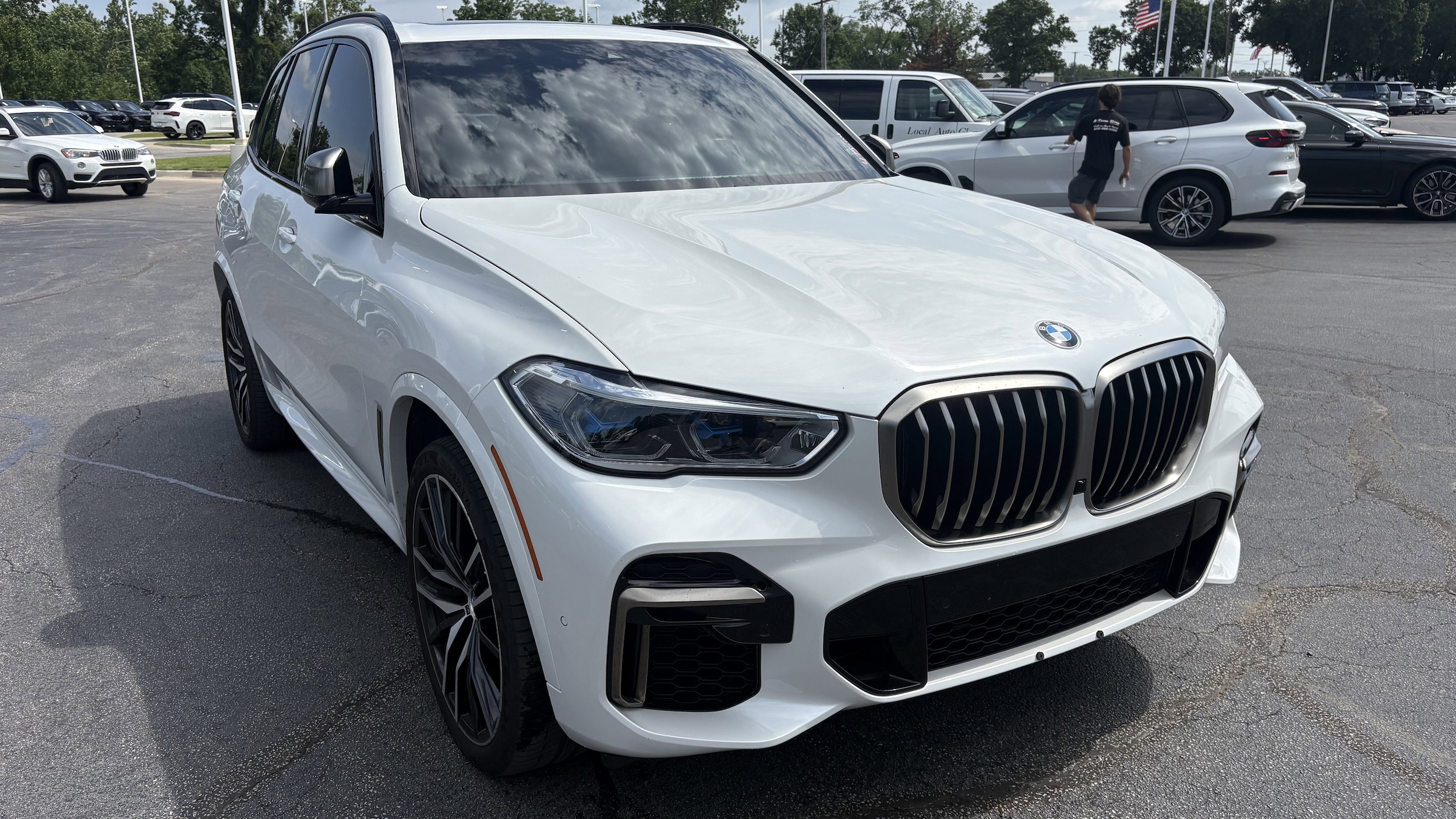 Certified 2023 BMW X5 M50i with VIN 5UXJU4C06P9S00848 for sale in Kansas City