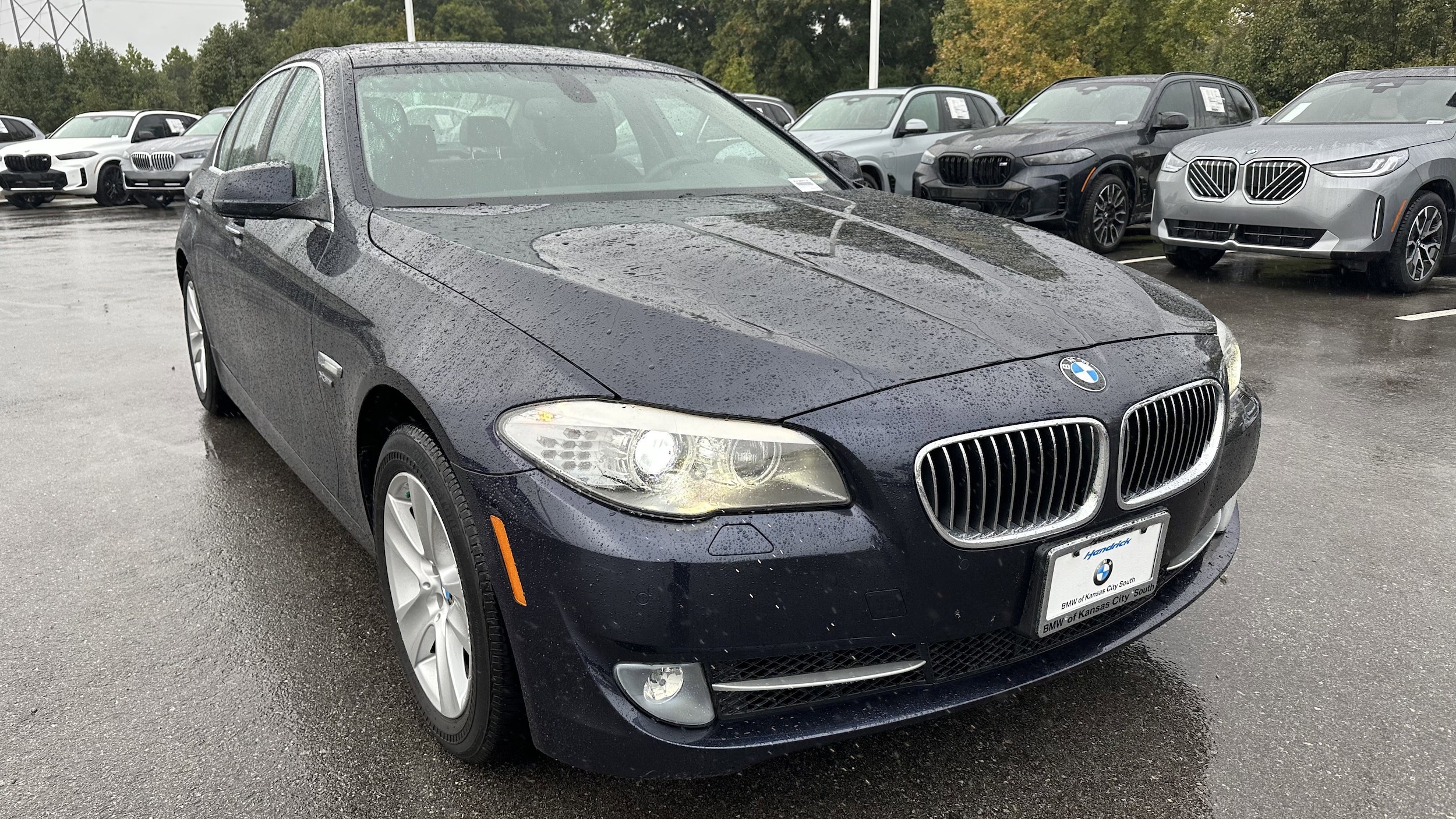 Used 2012 BMW 5 Series 528i with VIN WBAXH5C55CDW03161 for sale in Kansas City